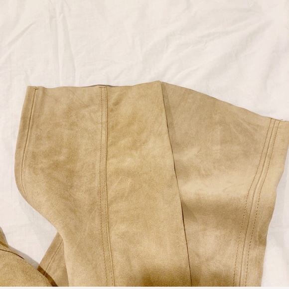 J.Crew Collection Genuine Suede High Waist Trouser - Picture 5 of 8